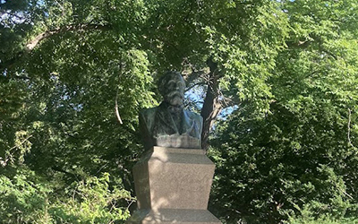 Bust of Dr. William S. Clark