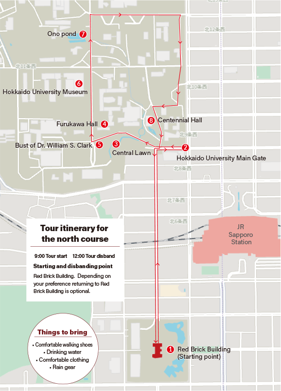 North Course Map